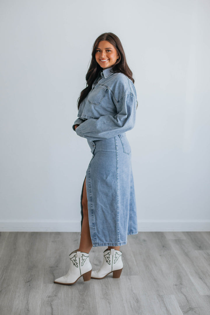 Crosby Denim Set