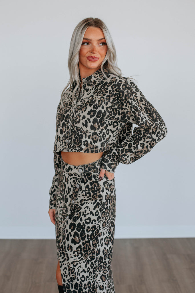 新着入荷の通販 – Leopard - Set Denim Crosby Wild Boutique Oak ハンドバッグ