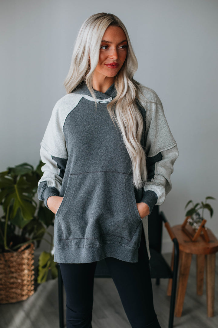 Darnell Hoodie - Charcoal