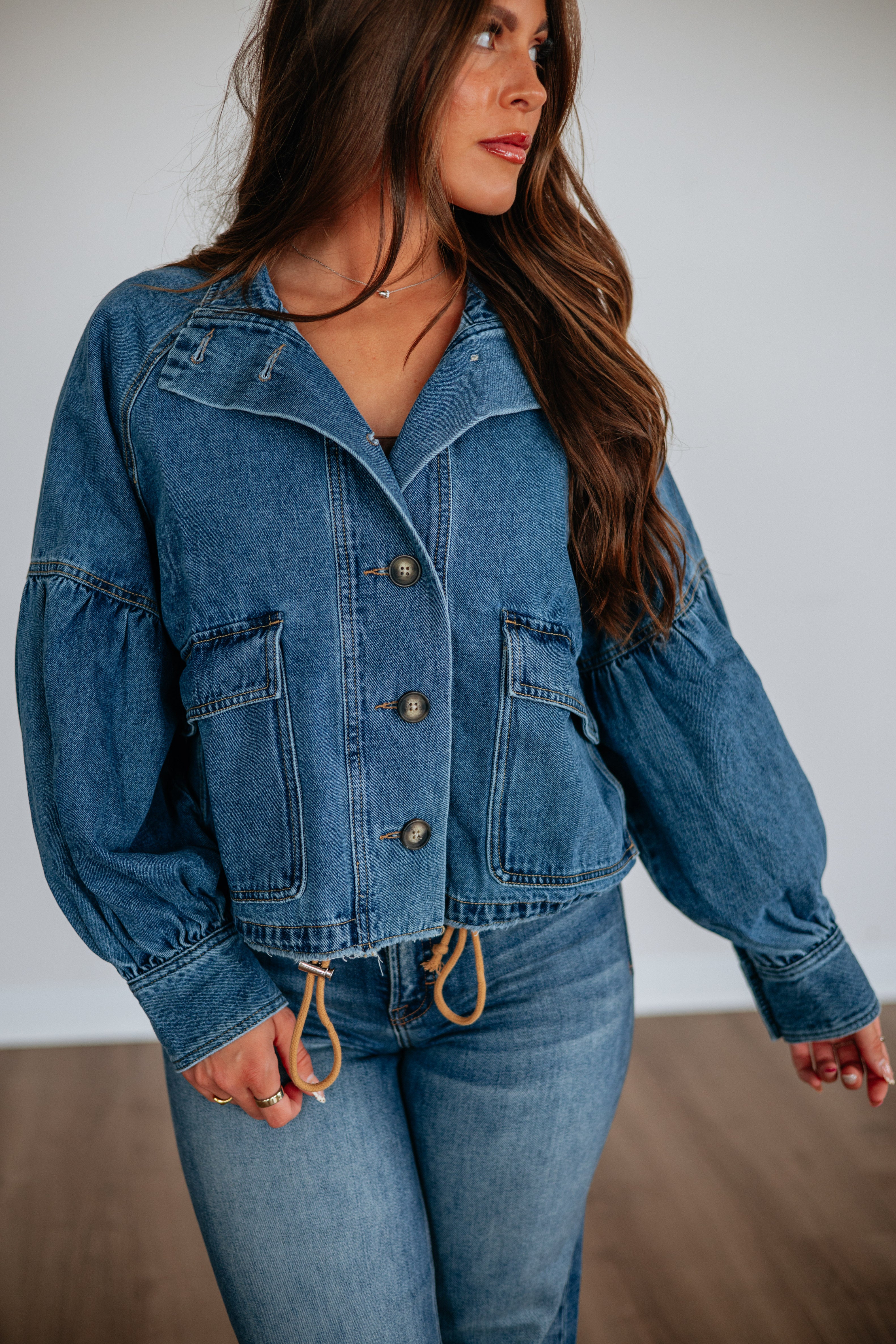 Braelyn Denim Jacket – Wild Oak Boutique