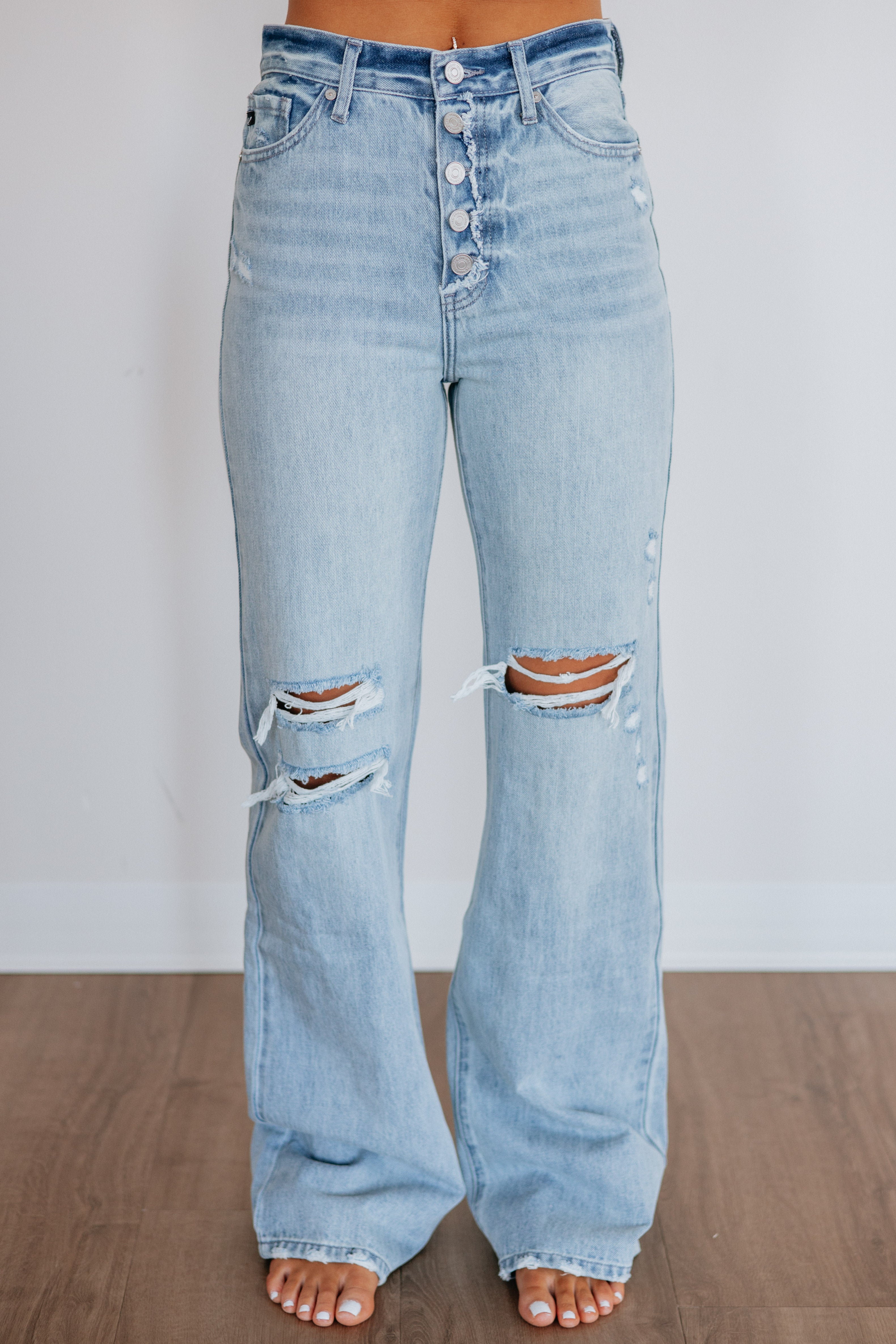 【kankankan】 Isabelle KanCan Jeans - Light Wash – Wild Oak Boutique