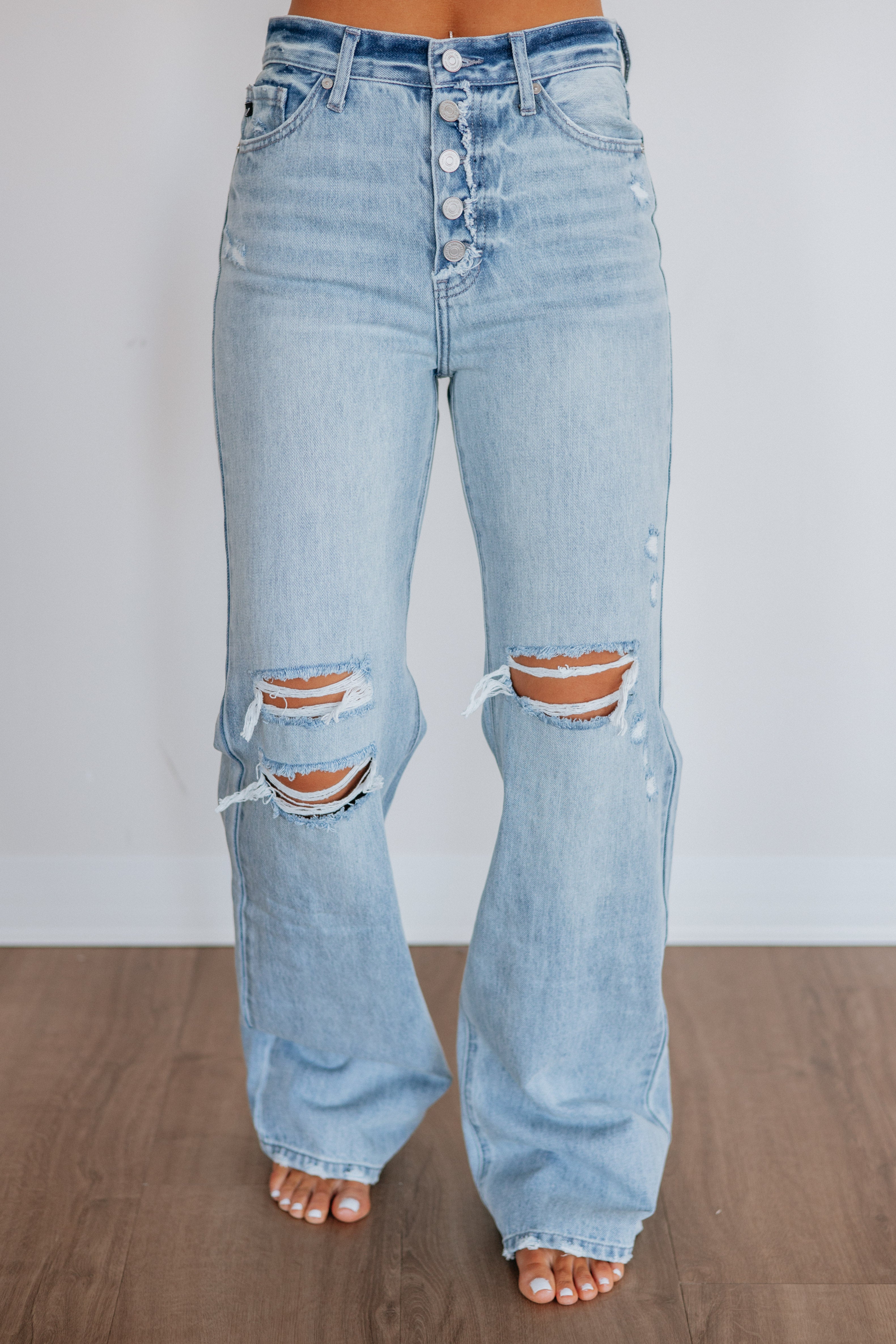 Isabelle KanCan Jeans - Light Wash – Wild Oak Boutique