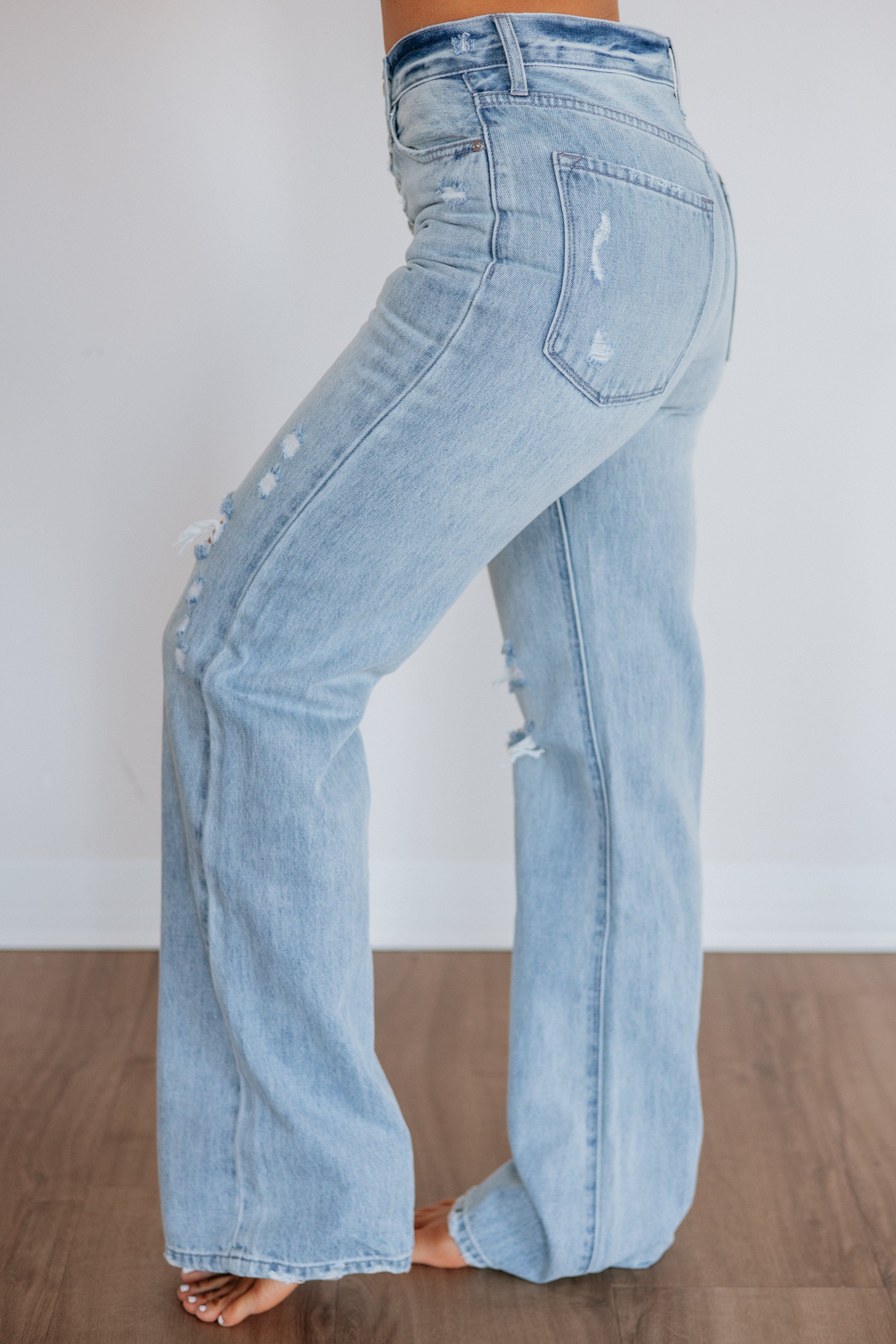 Isabelle KanCan Jeans - Light Wash – Wild Oak Boutique