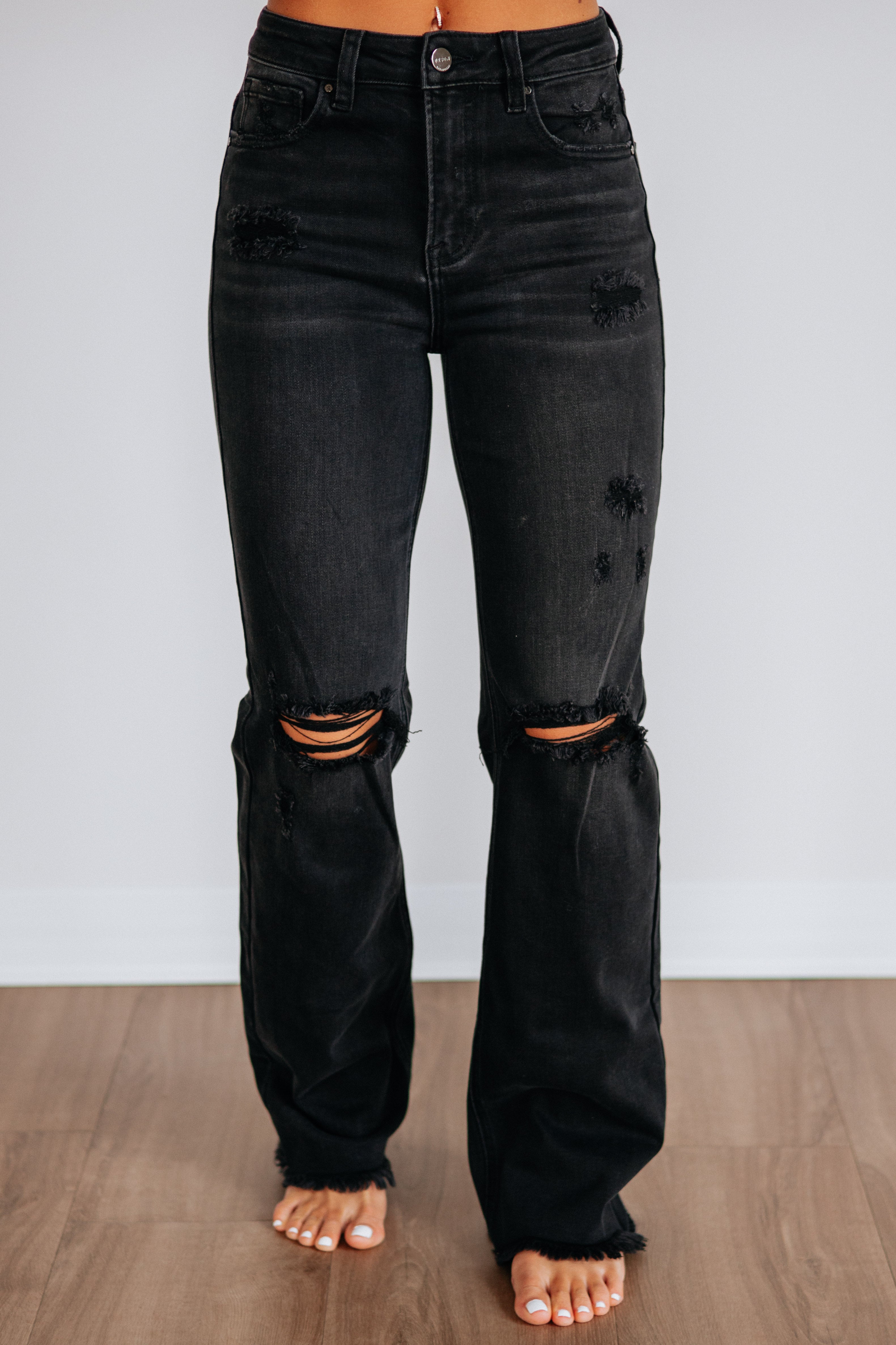 Eloise Risen Jeans - Vintage Black