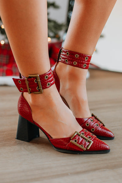 Don't Doubt Me Heels - Ruby
