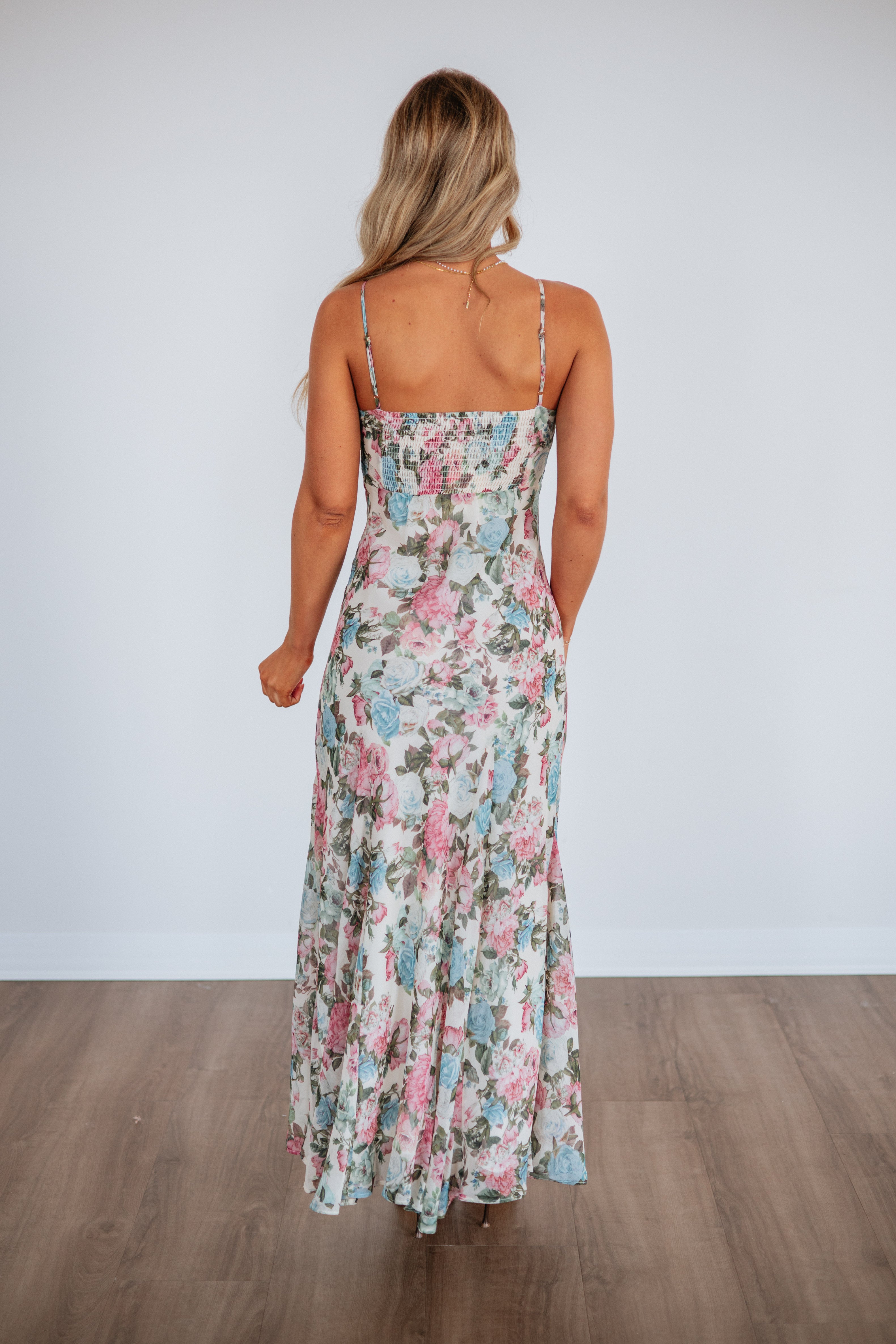 pink dream garden maxi dress Garden Dreams Maxi Dress – Wild Oak Boutique