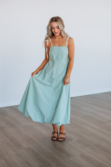 Bay Striped Maxi Dress