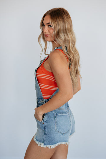Dylan Hidden Short Overalls - Easygoing