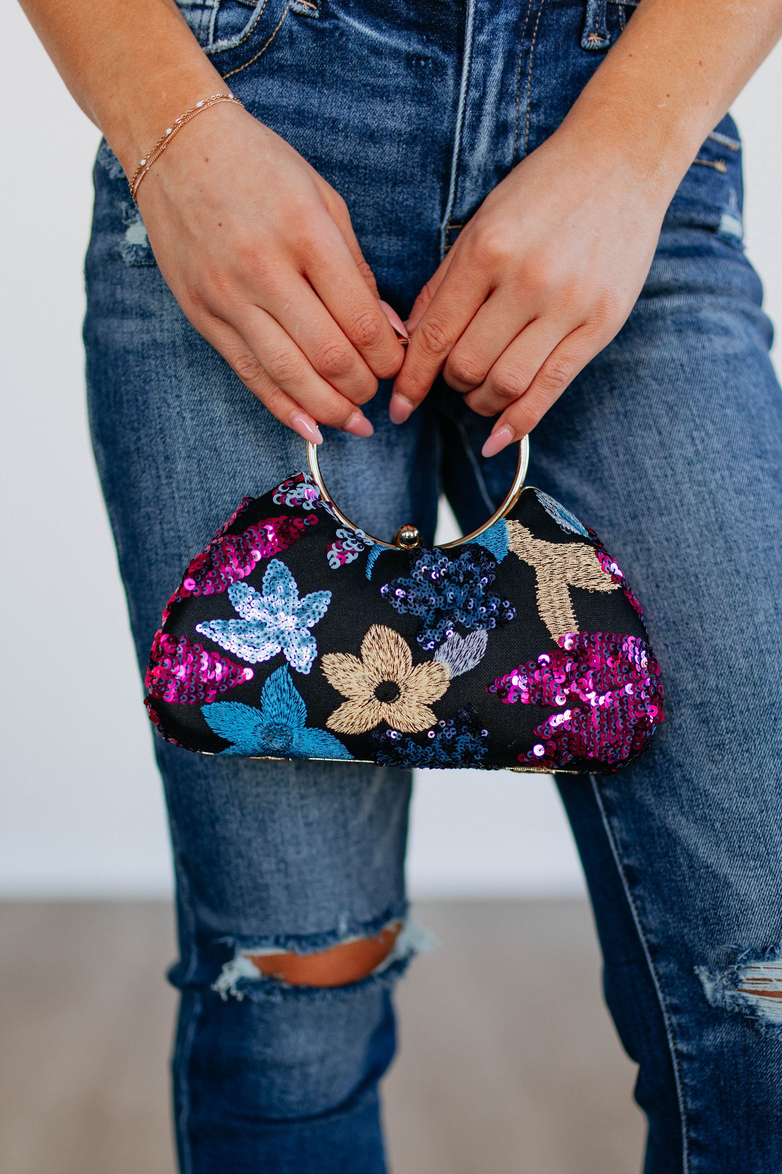 Raise A Toast Evening Bag