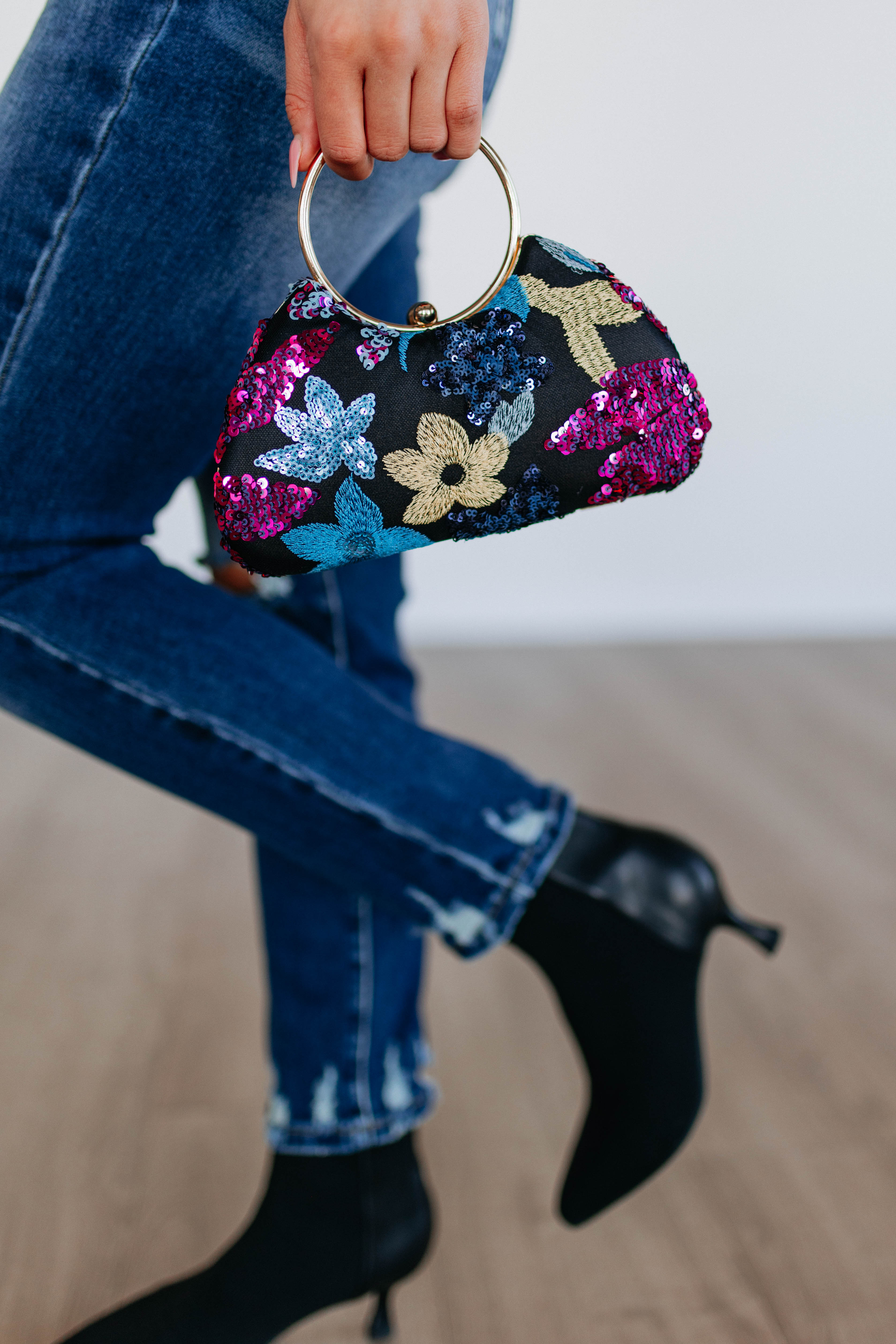 Raise A Toast Evening Bag
