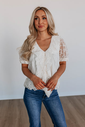 Marienne Peplum Blouse