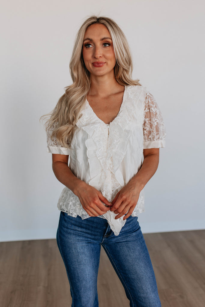 Marienne Peplum Blouse