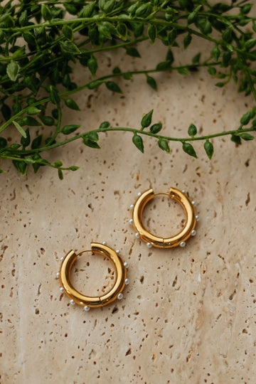 Lyra Hoop Earrings