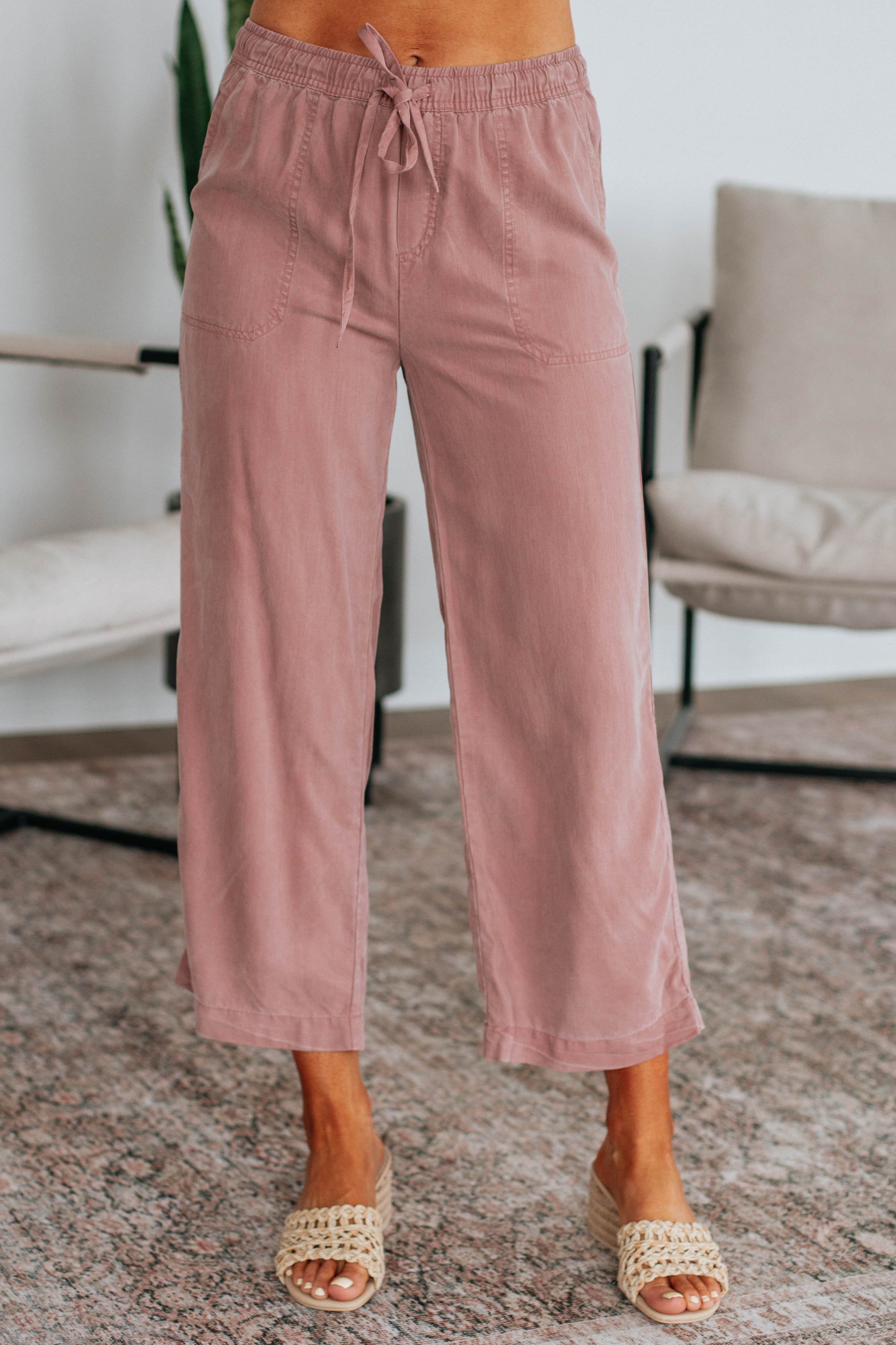 Duncan Casual Pants - Mauve