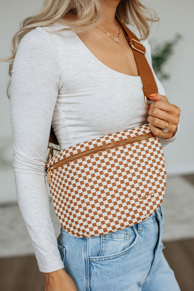 Zo Bags \"Bum bag\" 90's ビンテージ Drew Bum Bag Maxi - Wild Oak Soft Grain Leather