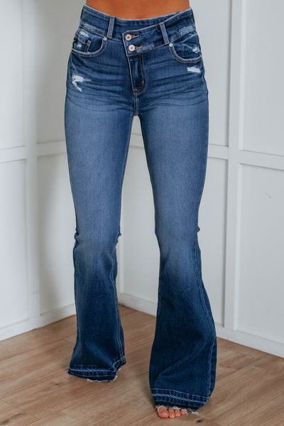 Ellison KanCan Flare Jeans – Wild Oak Boutique