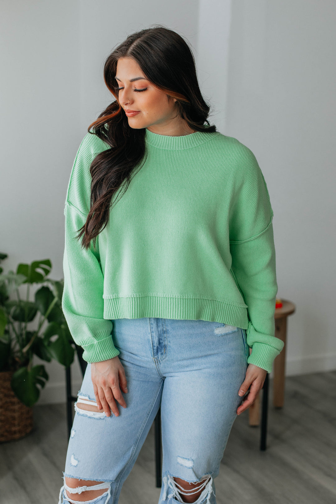 Embrie Sweater - Keylime