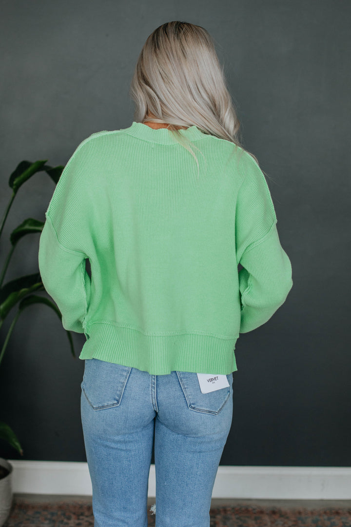 Embrie Sweater - Keylime