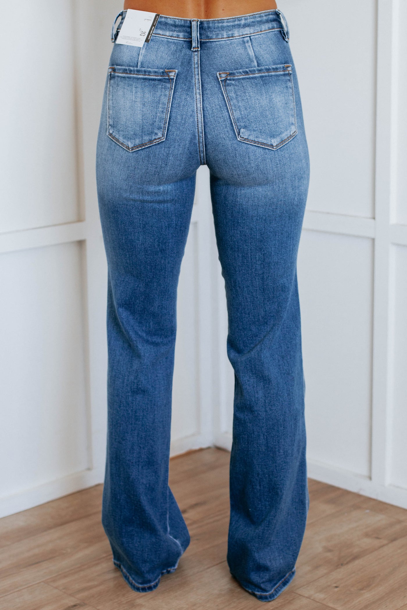 Emmett KanCan Slim Flare Jeans - Medium Wash