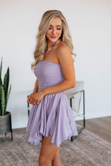 Evani Dress - Lavender