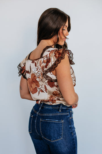 Sarina Satin Top