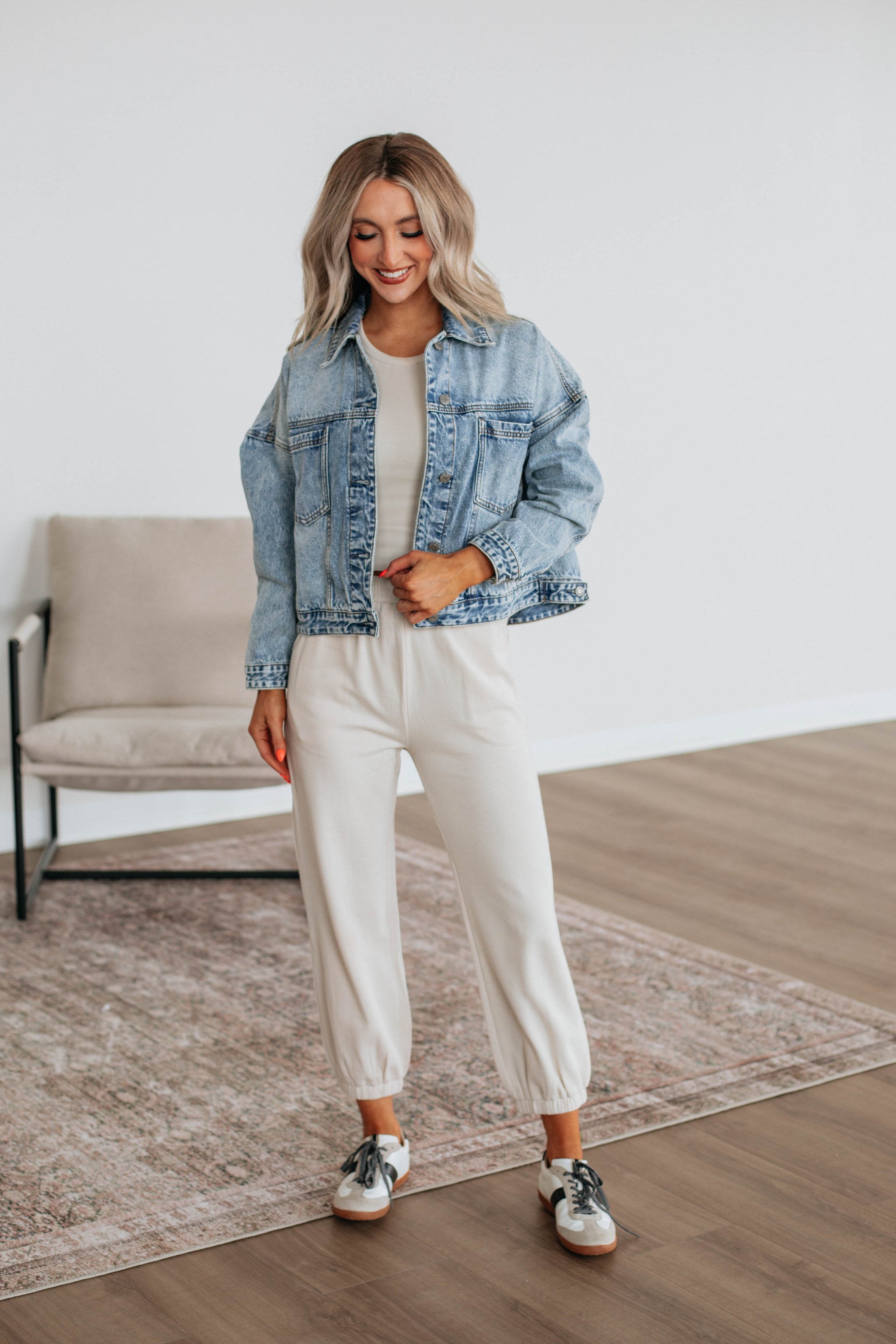 Dax Two-Piece Lounge Set - Natural