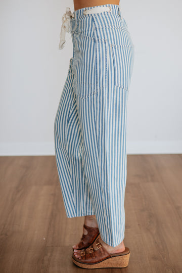 Linden Striped Pants