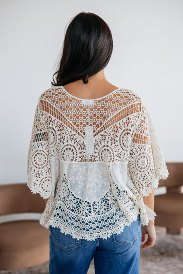Aveline Crochet Top