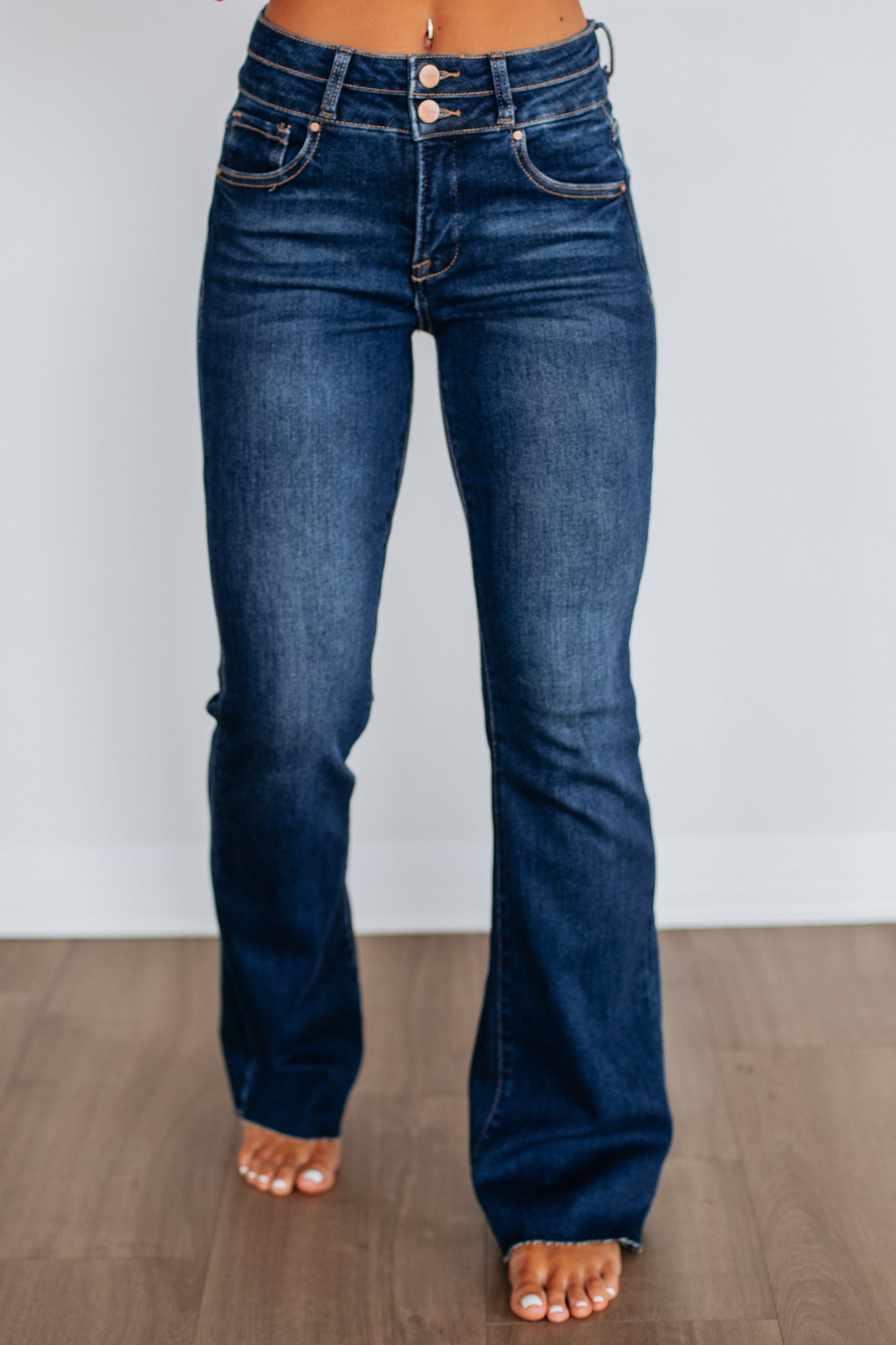 Wilder Risen Jeans - Deep Blue