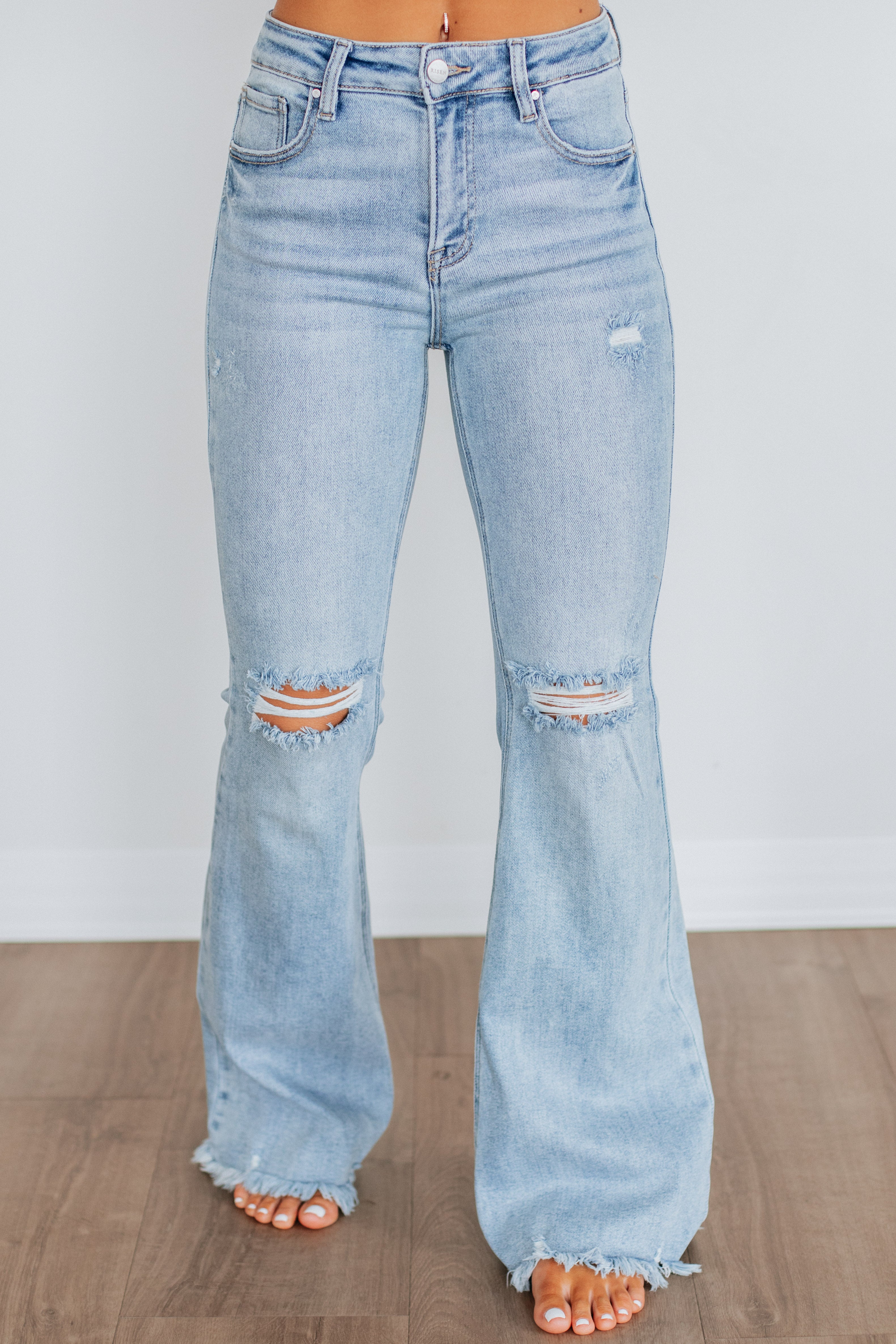 Bentley Risen Jeans - Light Wash – Wild Oak Boutique
