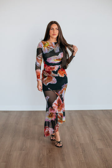 Camellia Floral Skirt