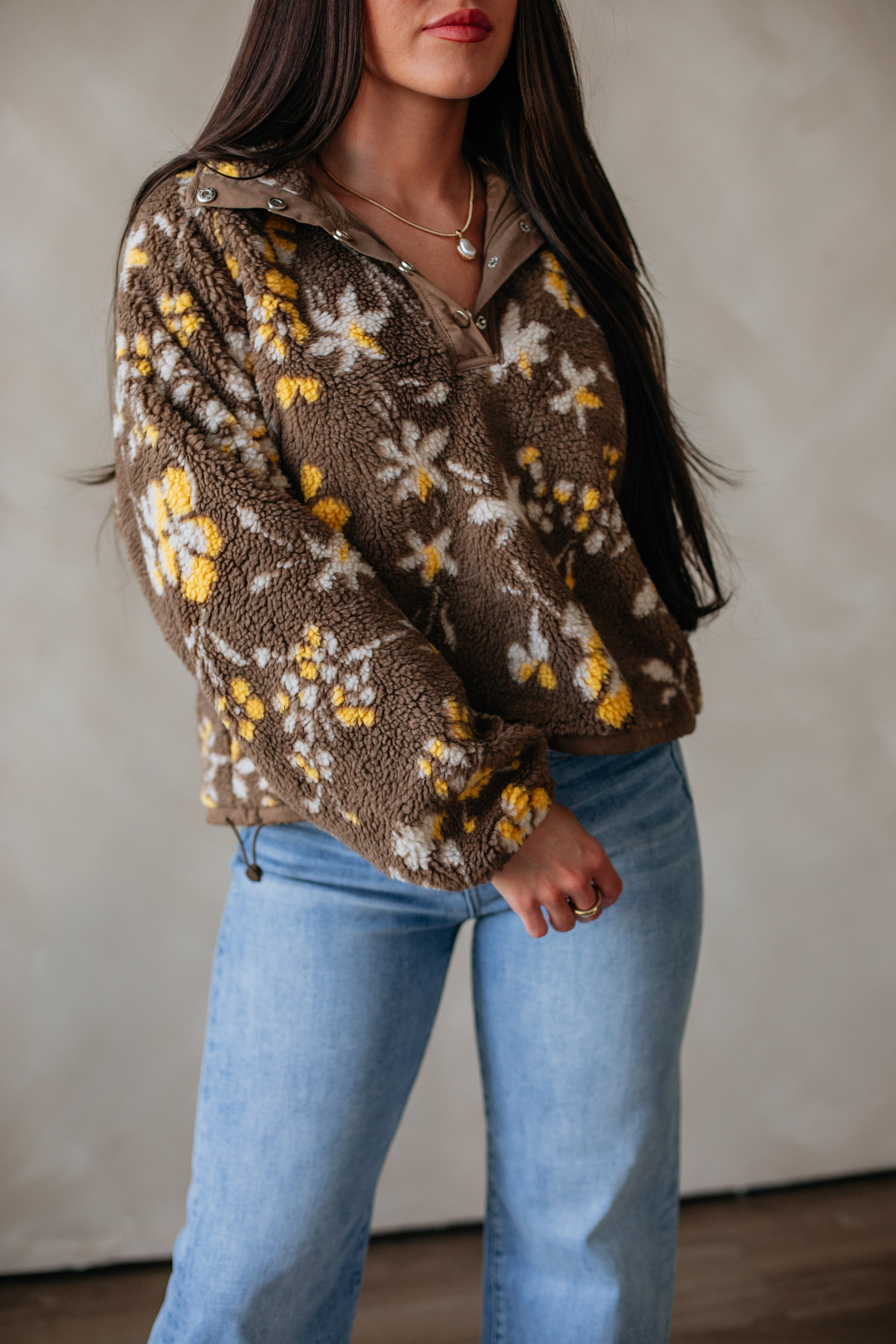 Kalina Sherpa Pullover