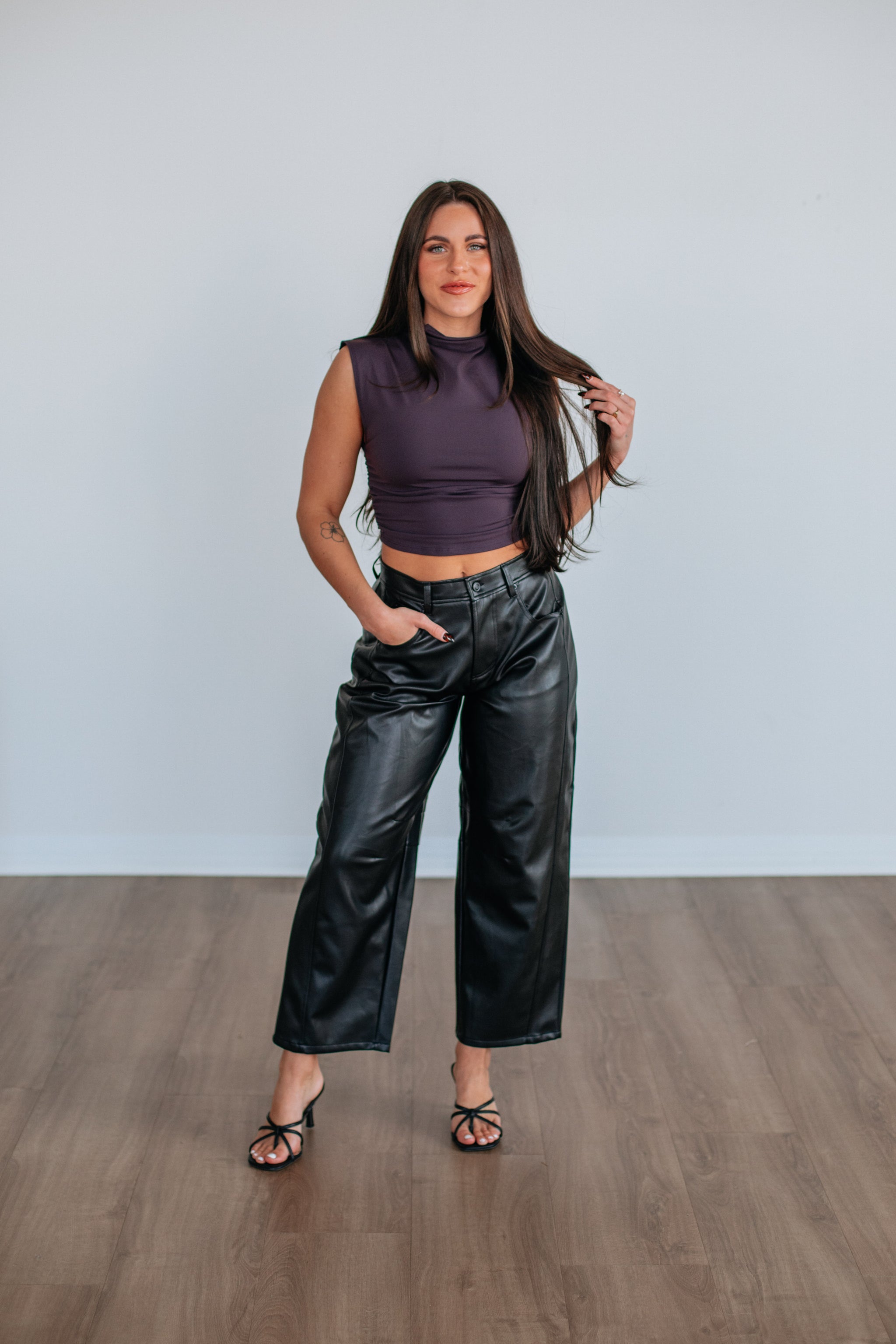 Sayde Leather Pants