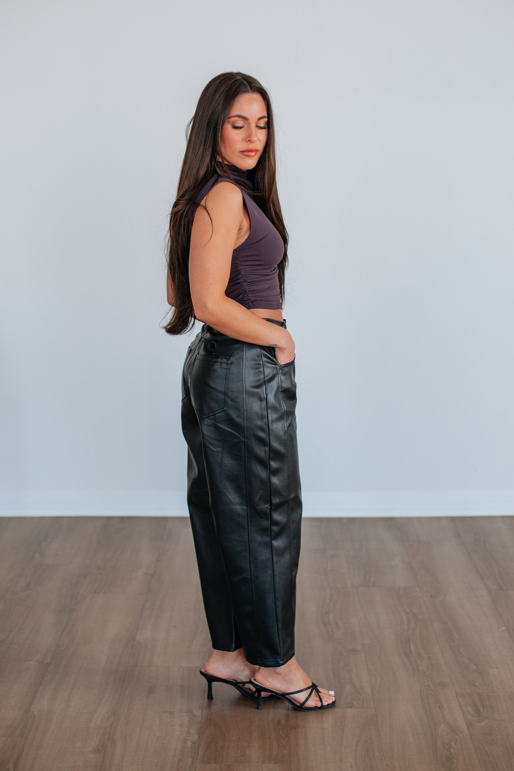 Sayde Leather Pants