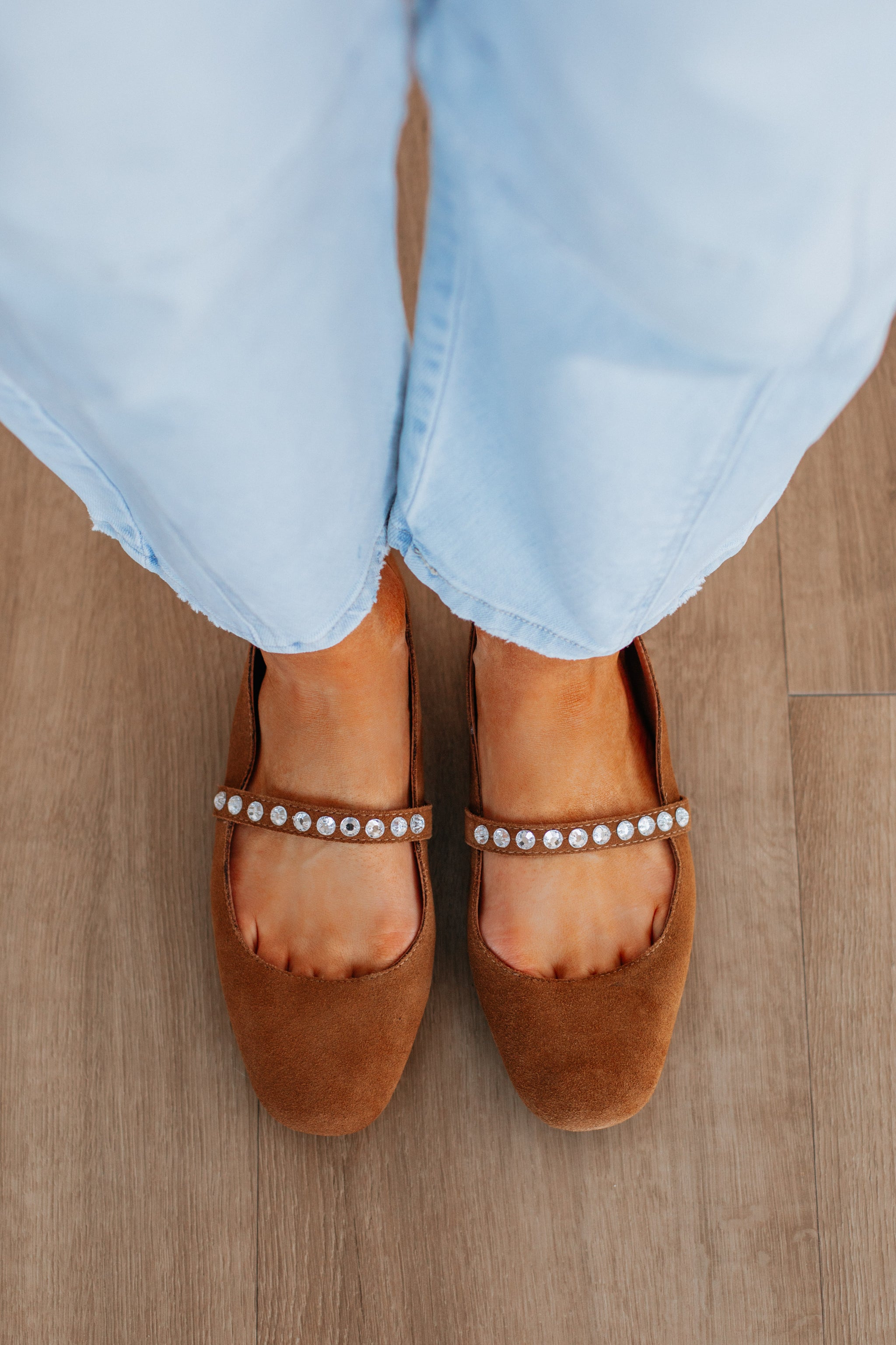 Setting Things Straight Ballet Flats - Mocha