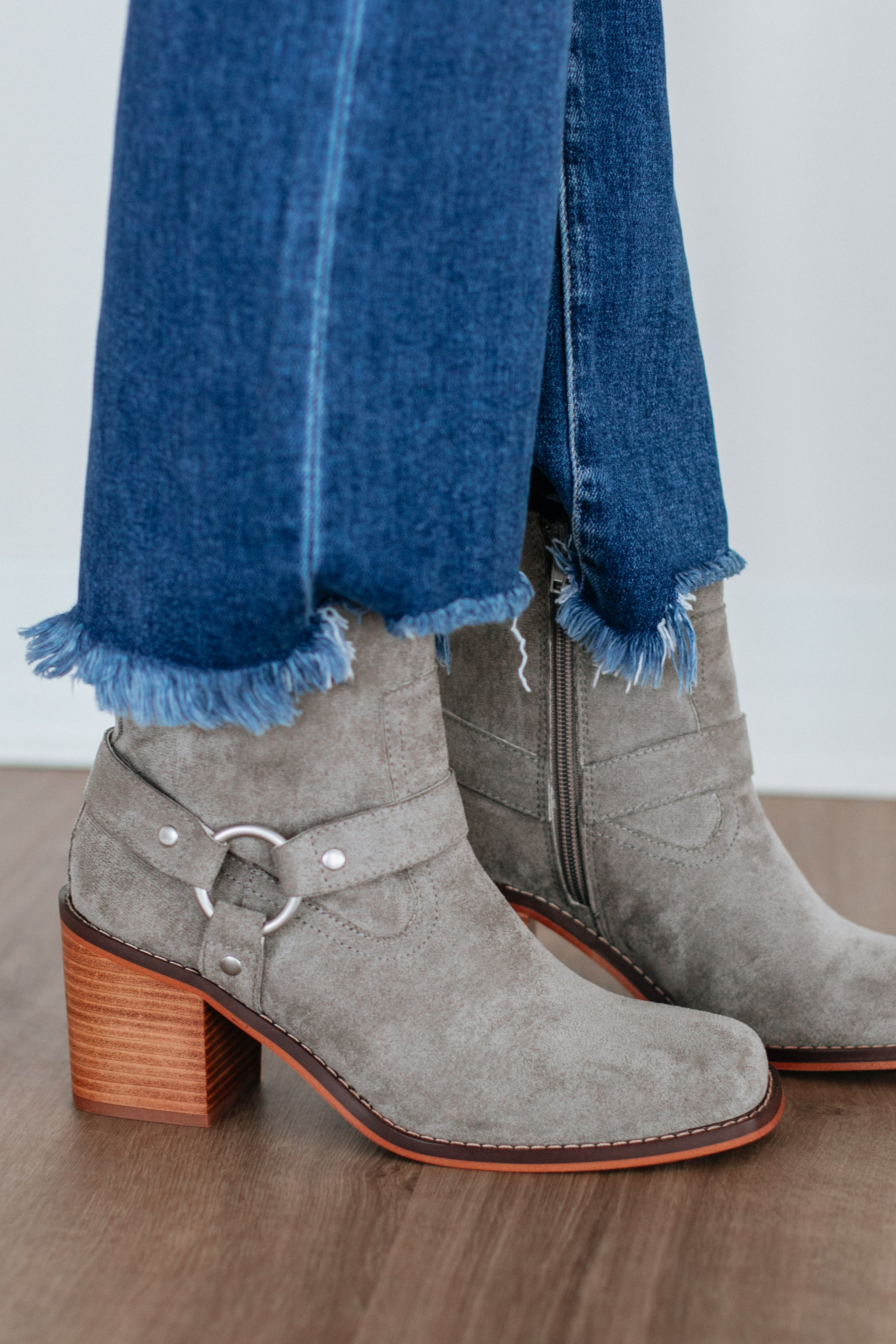 Staying In My Lane Boots - Charcoal