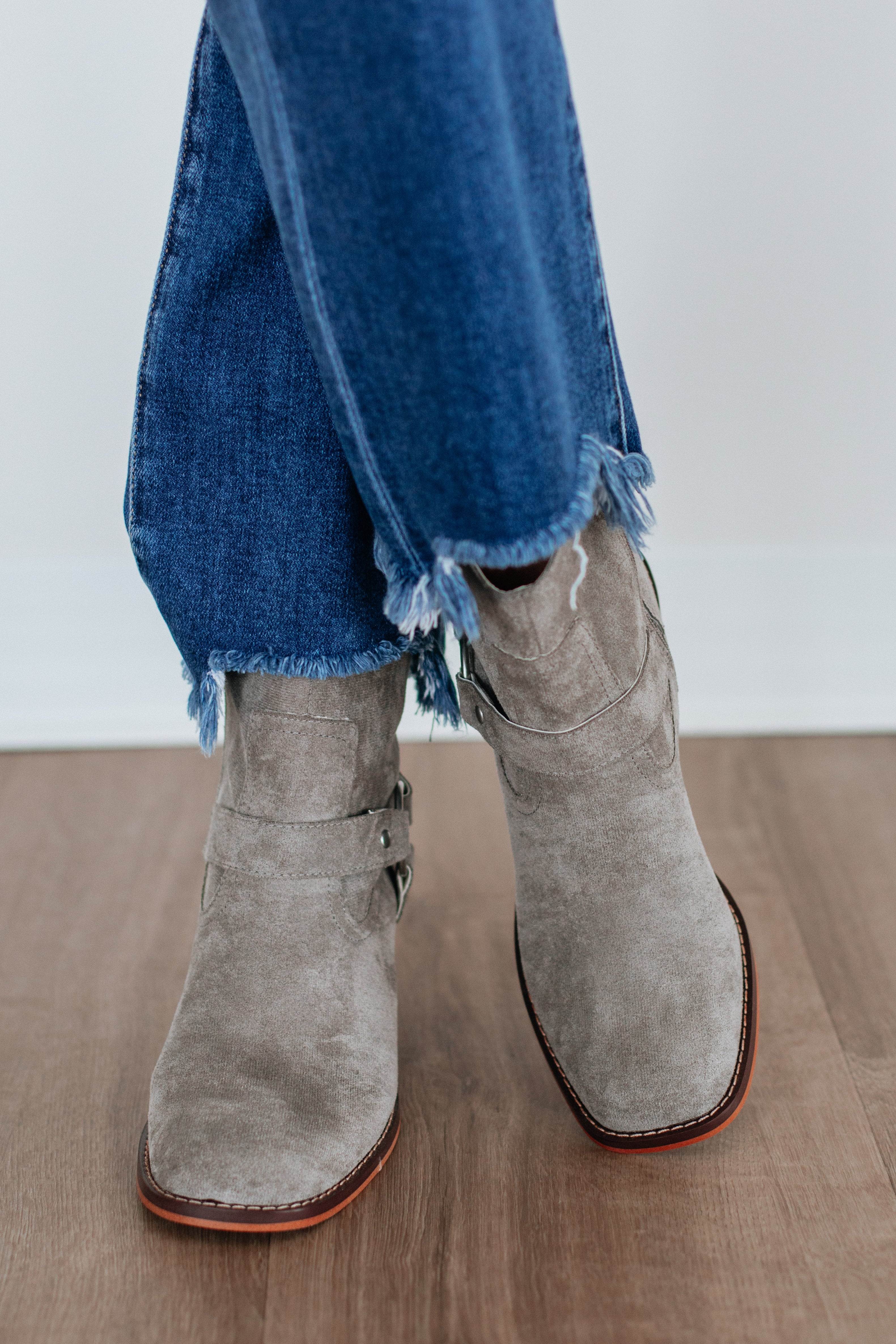 Staying In My Lane Boots - Charcoal