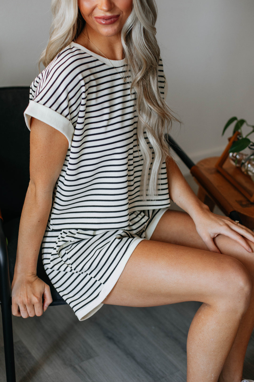 Fawn Striped Shorts