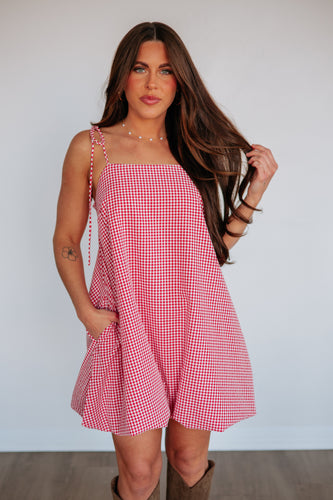 Lucienne Gingham Dress
