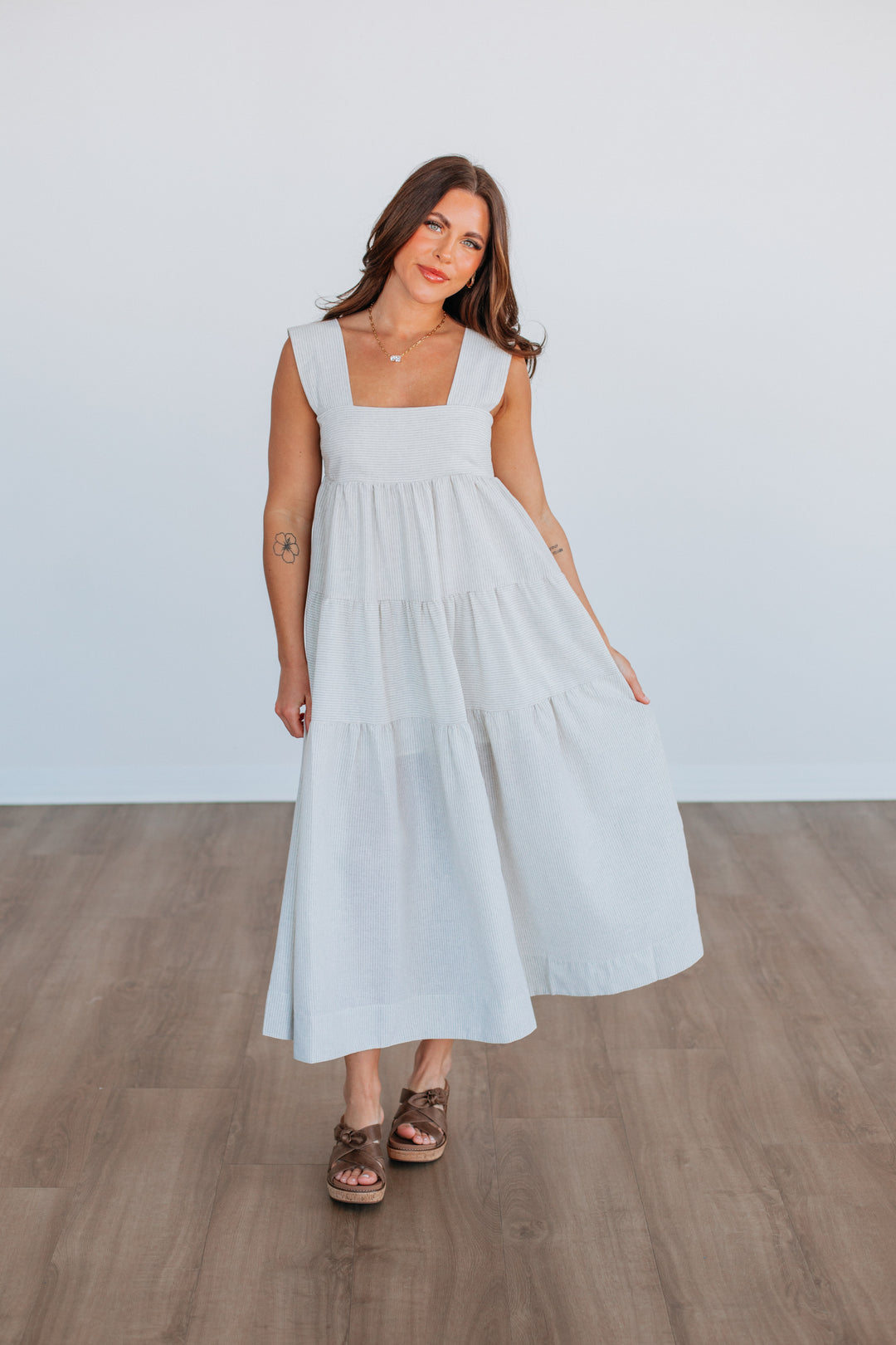fitted lace wedding dress Austrina Dress