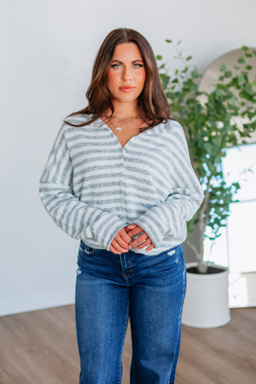 Brooke Striped Cardigan