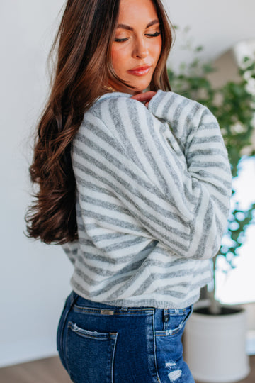 Brooke Striped Cardigan