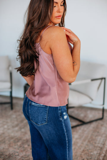 Katya Satin Tank