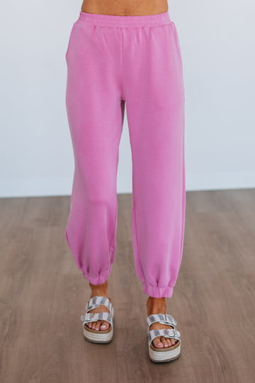 Teleri Lounge Joggers - Bubblegum