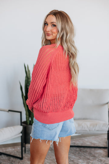 Mariza Sweater - Coral