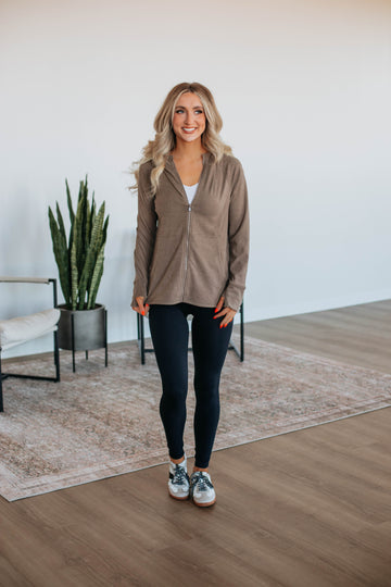 Trinity Zip-Up Jacket - Java