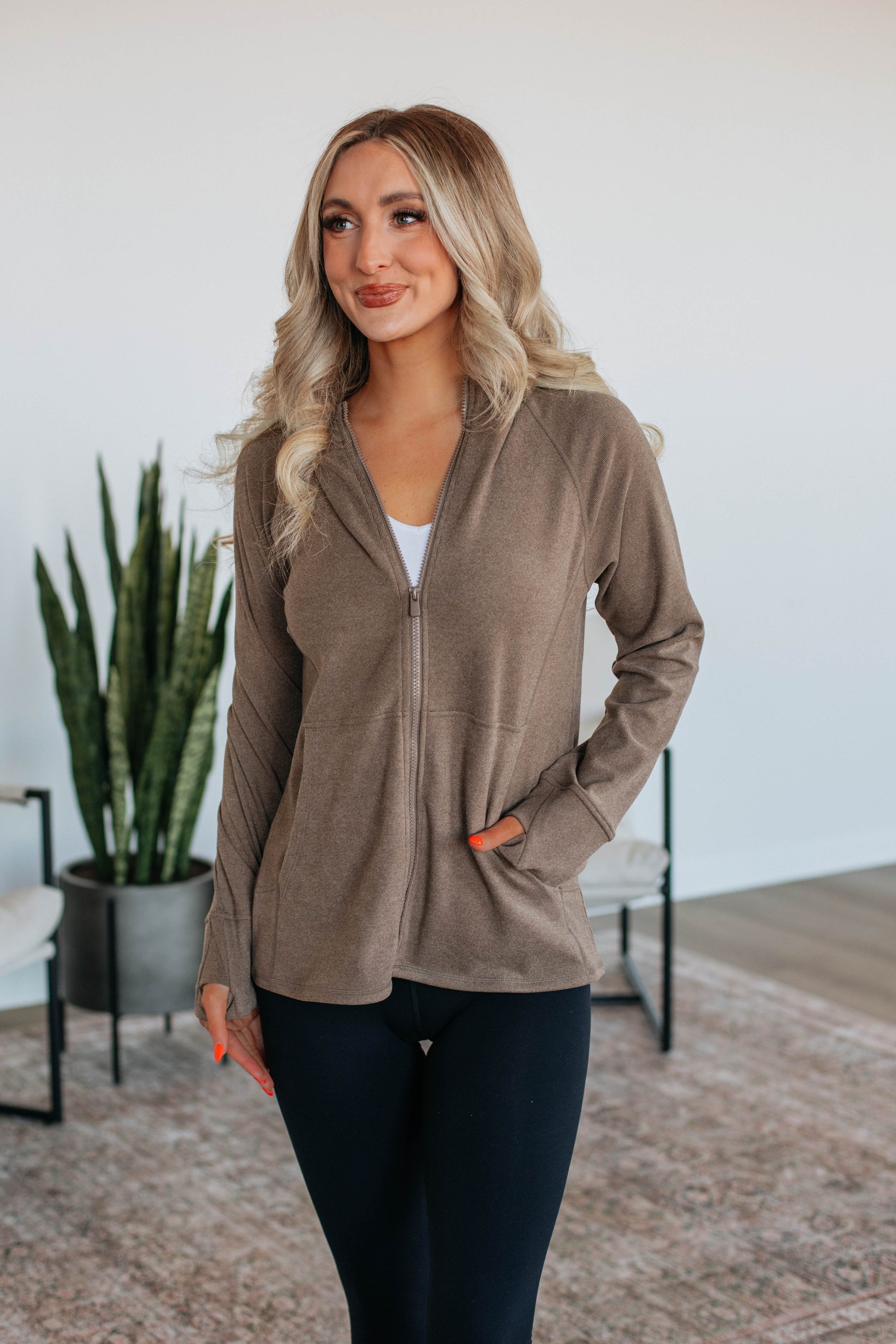 Trinity Zip-Up Jacket - Java