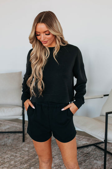 Luxley Lounge Shorts - Black