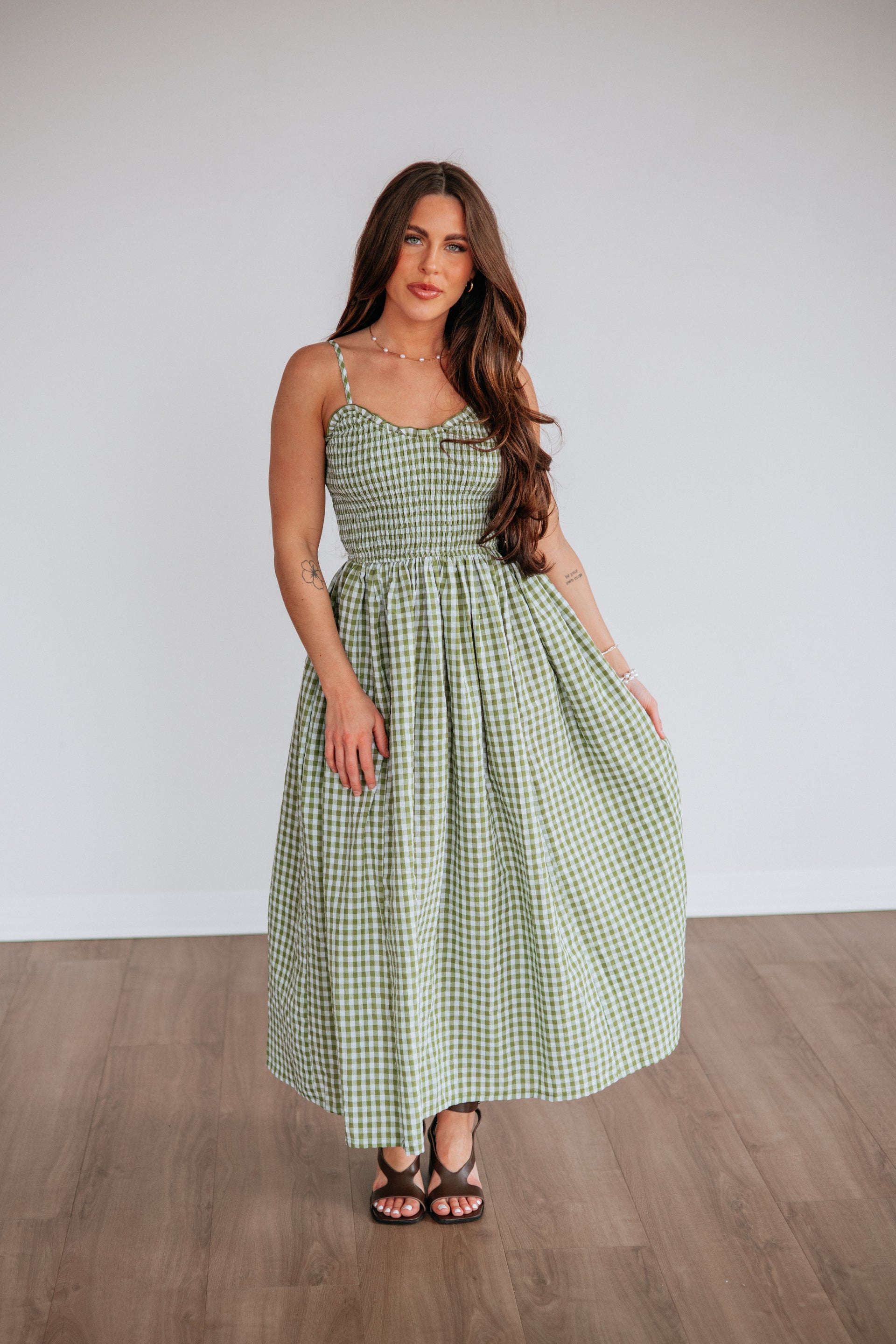 Krystina Gingham Dress