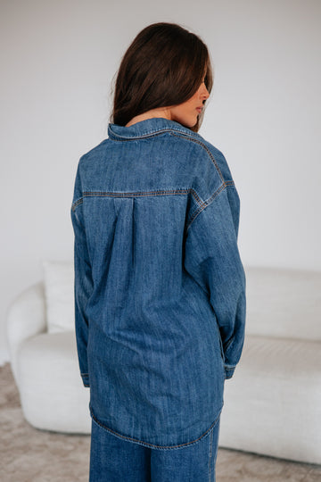Renea Risen Denim Shacket